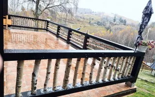 INVESTITIE Vila moderna + vila la rosu, teren 1480 padure - Poză 29