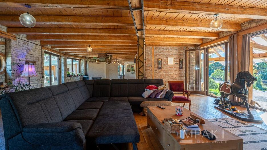 De vanzare casa unica pe teren de 3400mp, cu iaz si gradina - Borhanci - Poză 8