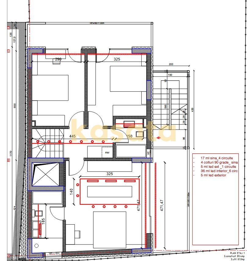 ULTRACENTRAL | DUPLEX EXCLUSIVIST | CURTE PROPRIE | DOROBANTI - Schiță 14