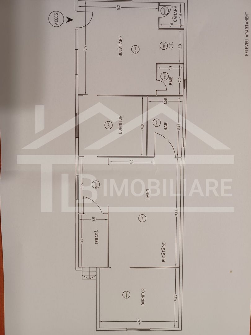 Casa individuala de vanzare, 107mp, 645mp teren, Zona Santana de Mures - Poză 13