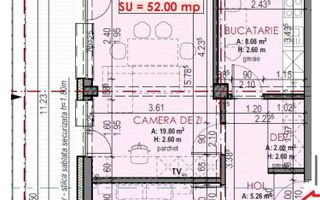Apartament de 2 camere finisat modern, 52mp, parcare subterana, Terra - Poză 9