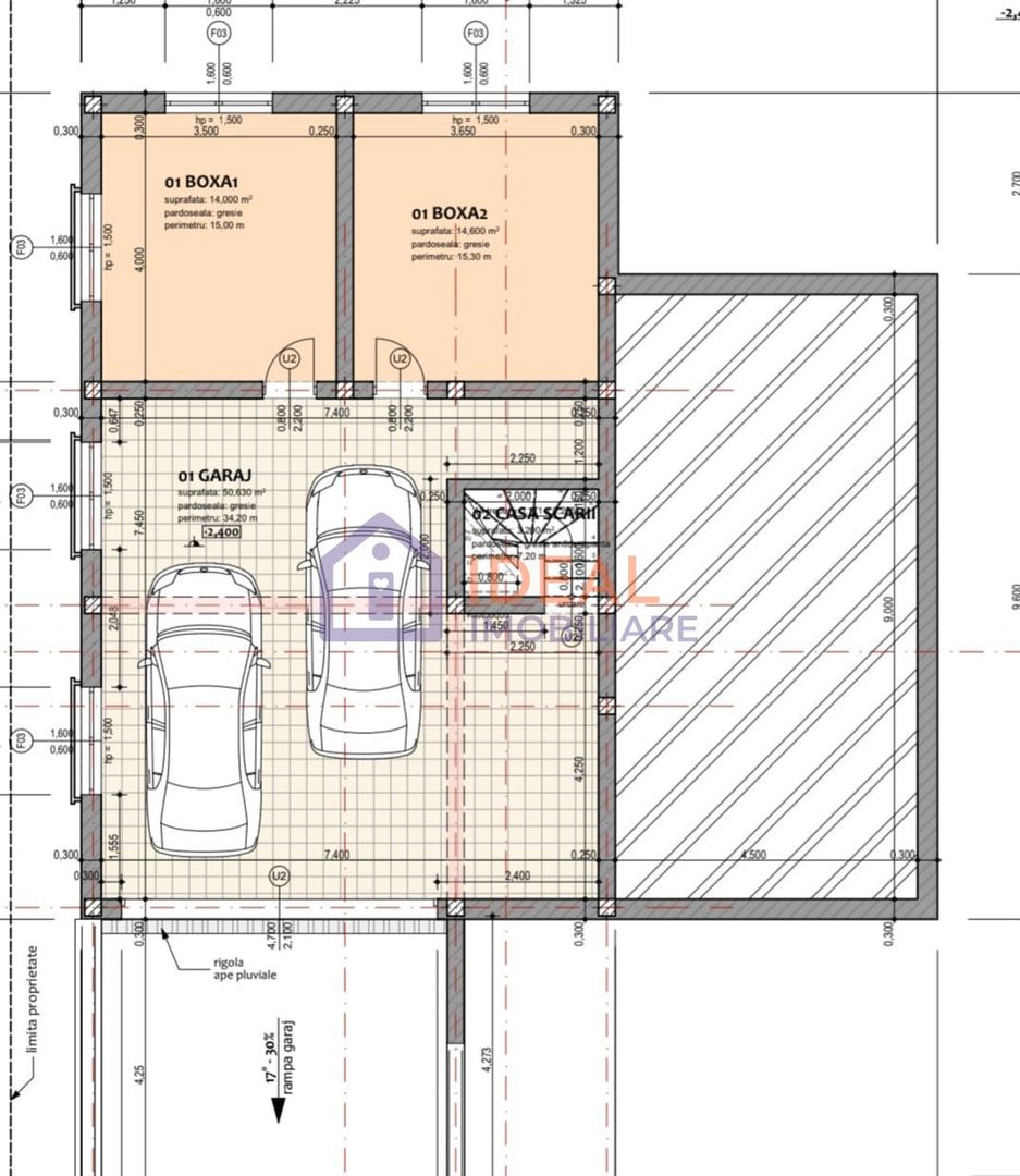 Casa pe un singur Nivel cu 450 mp de teren, in Selimbar - Schiță 14