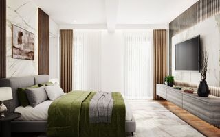 Casă modernă în Cisnădioara / Cisnădie – vedere către Cetatea Cisnădioara - Poză 3