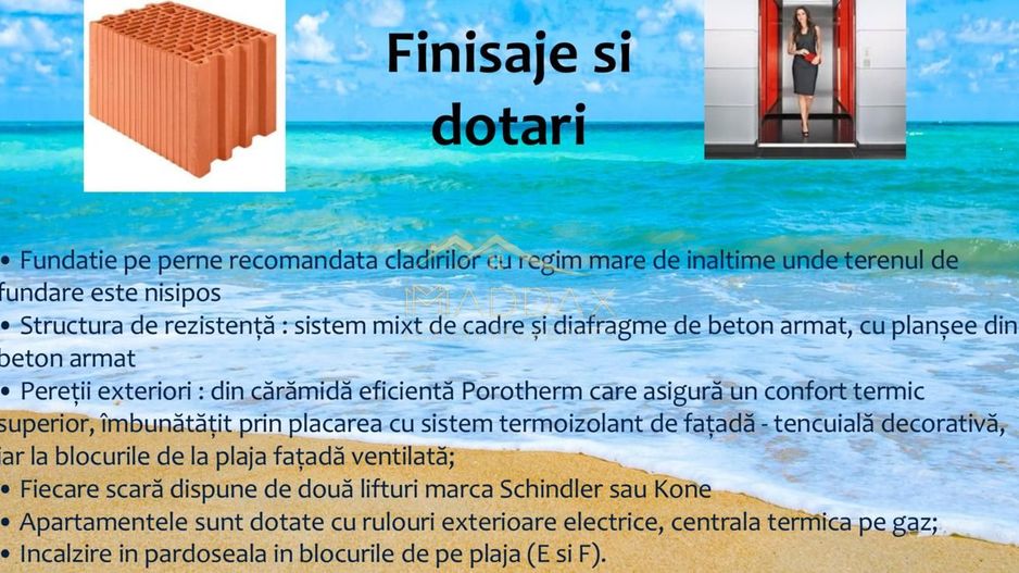 Apartament de vanzare 2 camere + 2 bai I Mamaia Nord I Malul Marii Negre - Poză 21