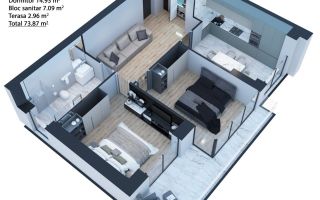 Vânzare, apartament, 2 camere, șoseaua Hîncești, Telecentru - Poză 2