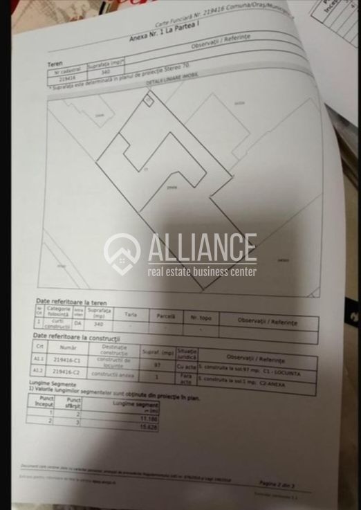 Central(cod04)-Casa si teren 340 mp - Poză 2