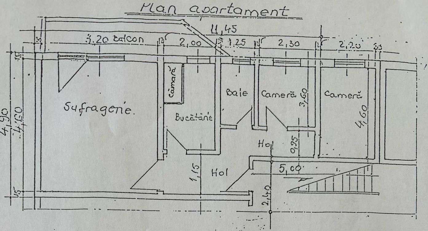 Apartament cu 3 camere de vânzare – Zărnești (Tohanu Vechi) - Poză 8