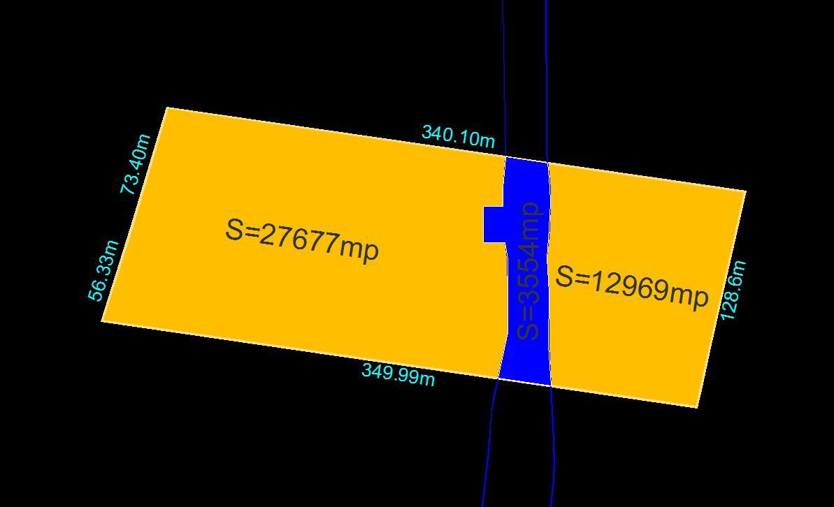 Teren pretabil pentru constructi hale - Poză 2