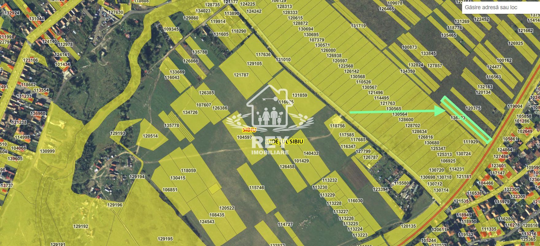 Teren intravilan 2000 mp zona Câmpșor - Poză 3