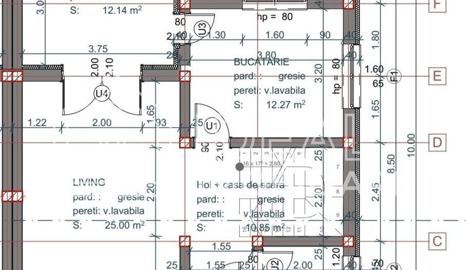Duplex Modern cu 4 camere, zona Lidl Selimbar - Schiță 4