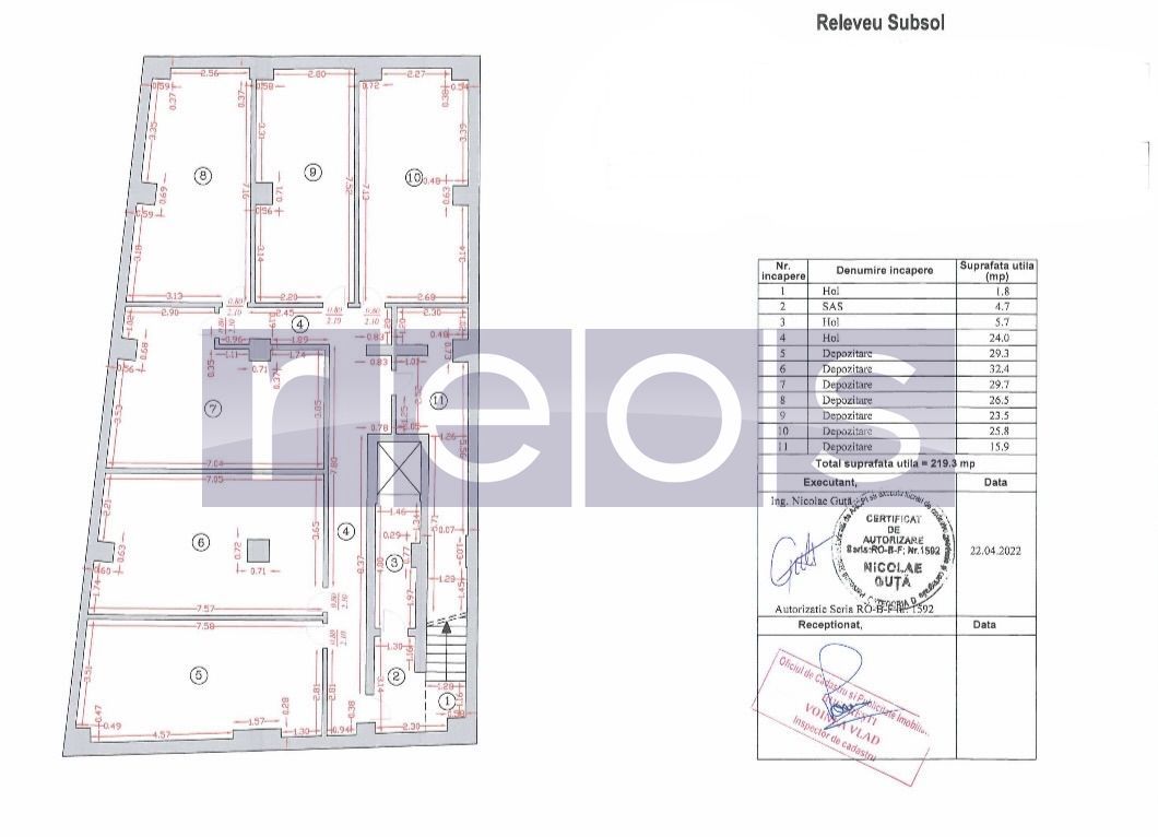 SPATIU COMERCIAL PREMIUM | 430 MP | IMOBIL NOU 2022 | RANDAMENT ESTIMAT 7,6% - Schiță 8