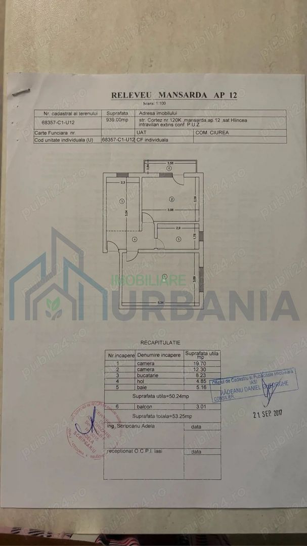 Aparatament cu mansarda - Poză 3