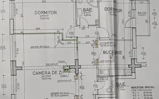 Etaj 1 Apartament 3Camere-Decomandat-80mp 2Bai+Boxa -Rond Vechi! - Poză 11