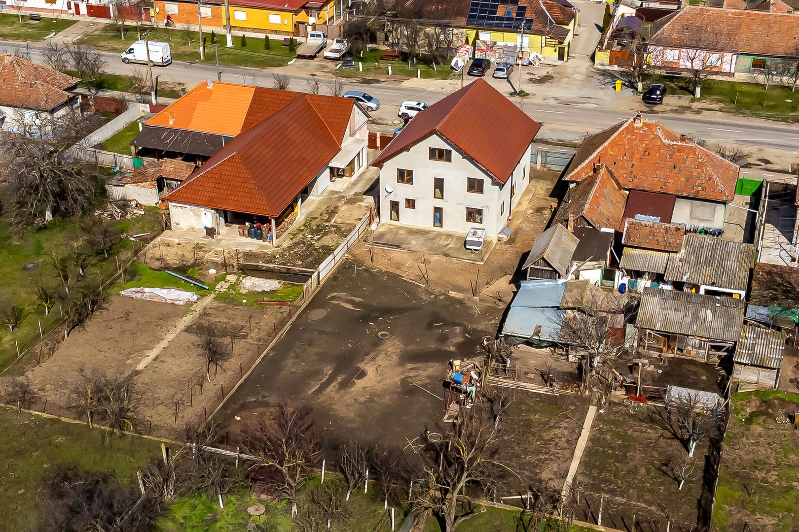 Casă nouă 6 camere semifinalizată în Sântana - Poză 9
