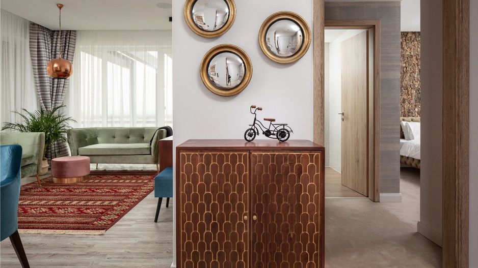 Inchiriem penthouse 4 camere mobilat lux  Coresi - Avantgarden - Poză 8