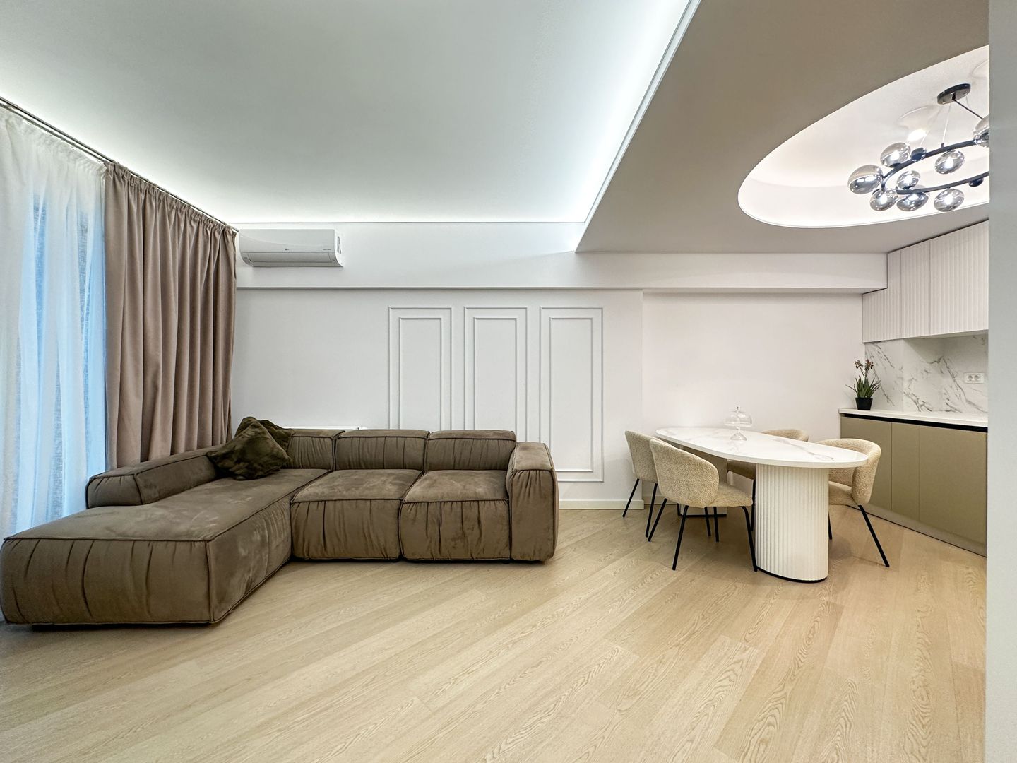 Apartament 3 camere | Prima închiriere | Cortina North | Parcare - Poză 3