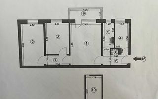 Apartament cu 3 camere de vanzare zona Tomis Nord - Poză 5