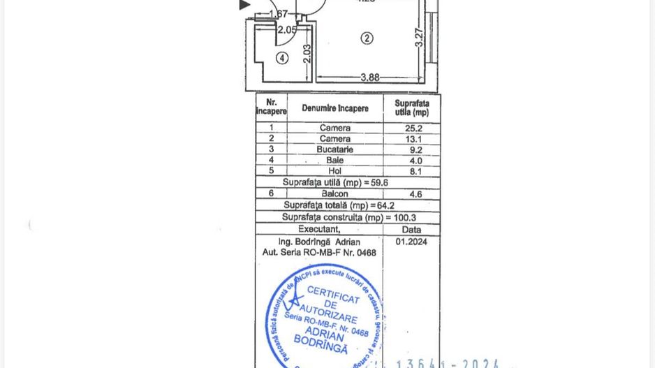 Apartament 2 camere 65 mp Exigent Plaza Residence - Faza 5 Lujerului Politehnica - Poză 18