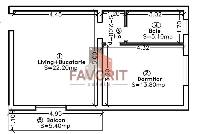 Etaj 1. Finisaje la alegere. Zona accesibila - Poză 6