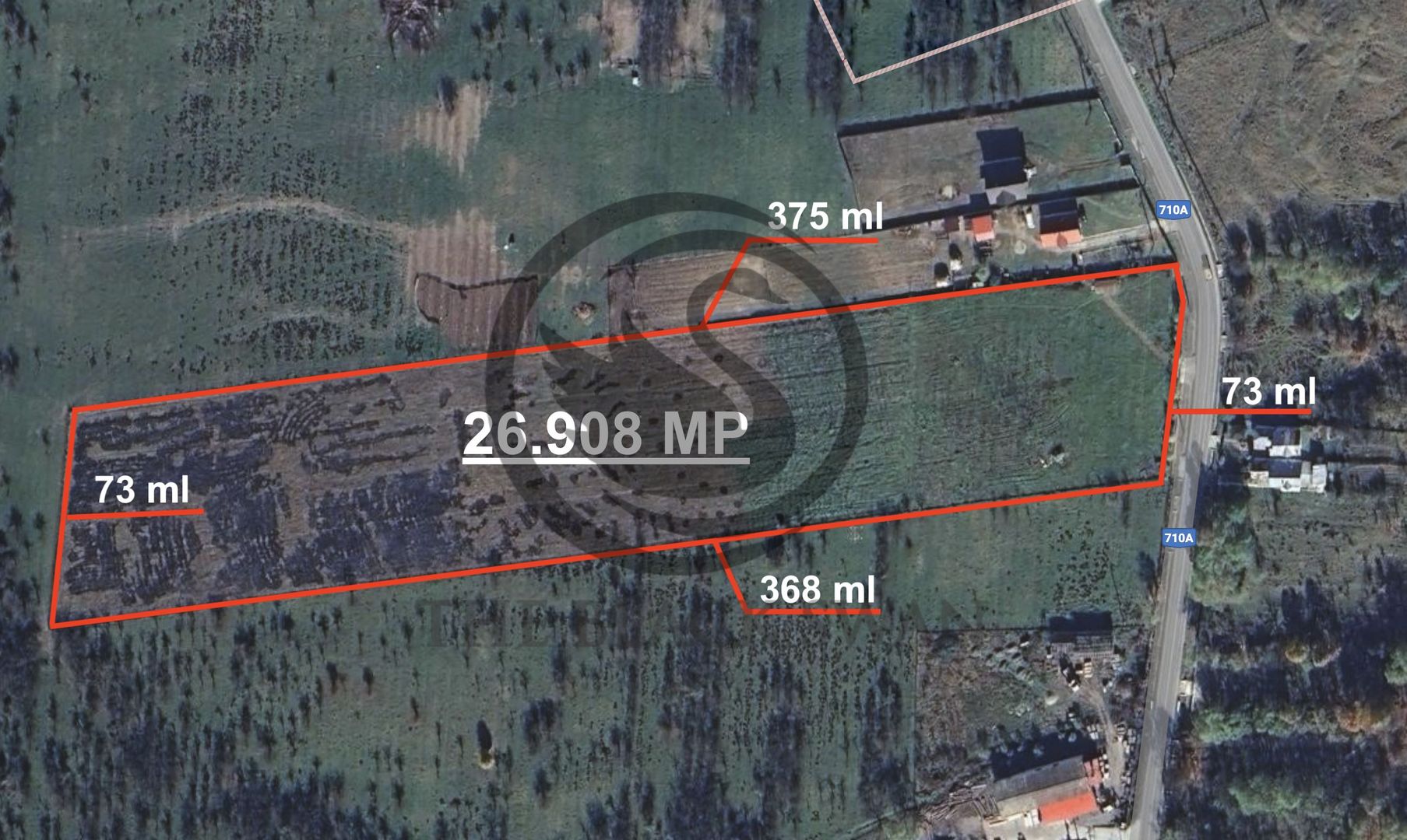 Teren intravilan de vanzare | 26.908 MP | Iedera de jos | Comision 0% - Poză 1