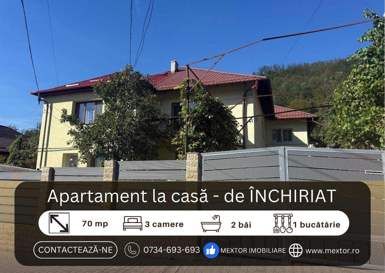 Apartament la casa, de inchiriat - Poză 1