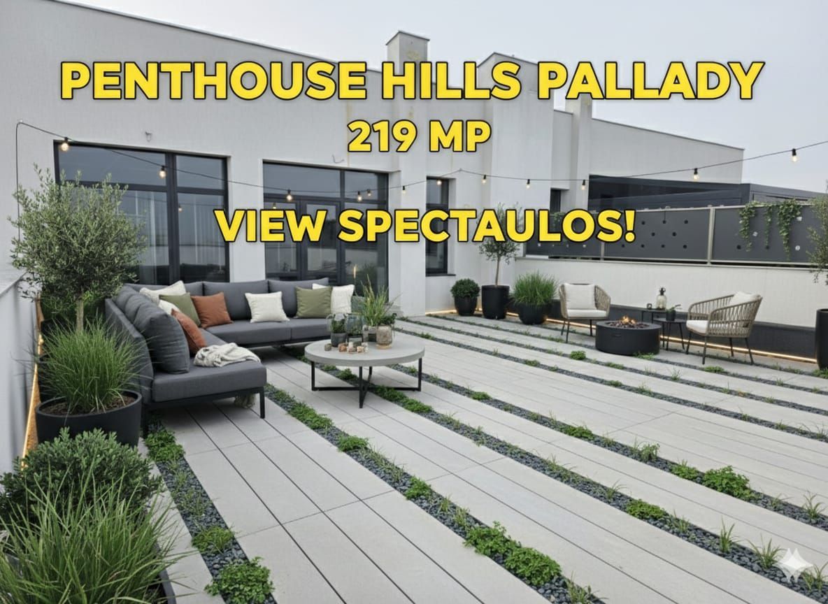 Hills Pallady- Penthouse impresionant- 4 camere- 219 mp. - Poză 1