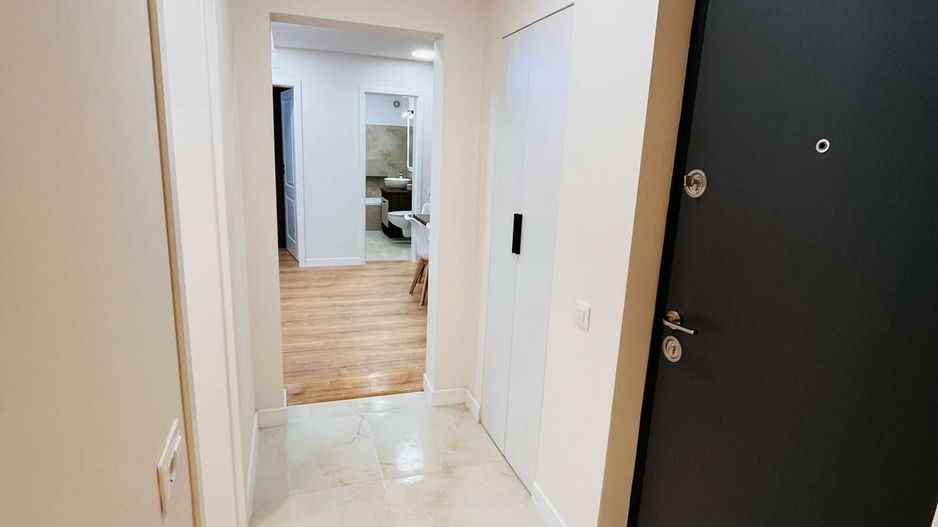 3 camere etaj 2, Tiglina 1, renovat, complet mobilat - Poză 8