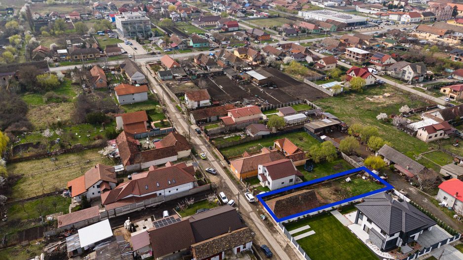 De vanzare Teren in Sacalaz - Lidl, Vatra veche | 539 mp, FS 14 ml - Poză 9