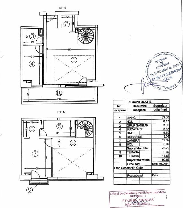 Duplex cu 2 camere modern langa Parcul Carol - Poză 9