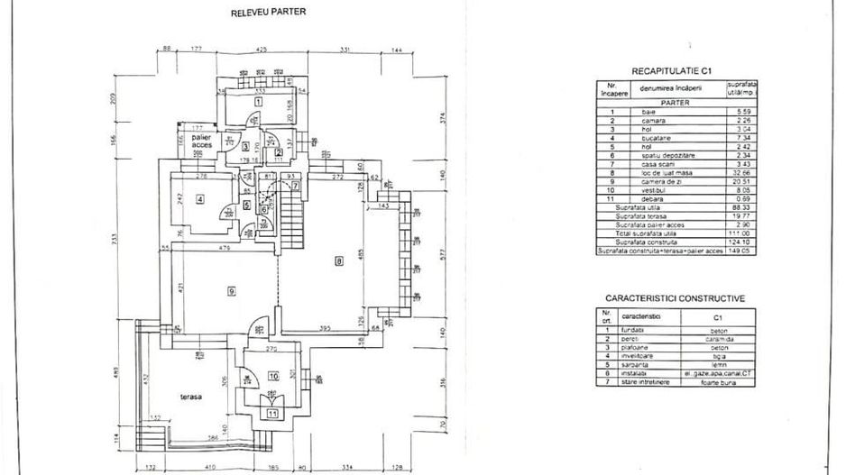 Vila deosebita Sinaia- Cumpatul - Schiță 25