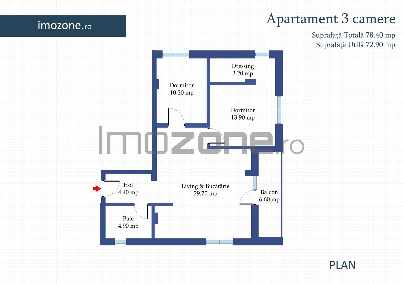Militari - Drumul Belsugului, apartament 3 camere, 73 mp, bloc nou, comision 0%! - Poză 22