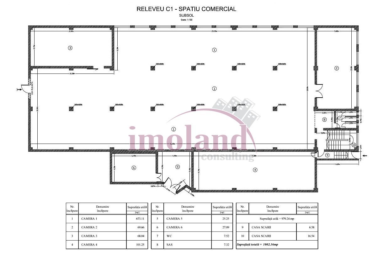 Cladire depozit-hala-birouri | teren 3110 mp - Pipera-OMV - Schiță 6