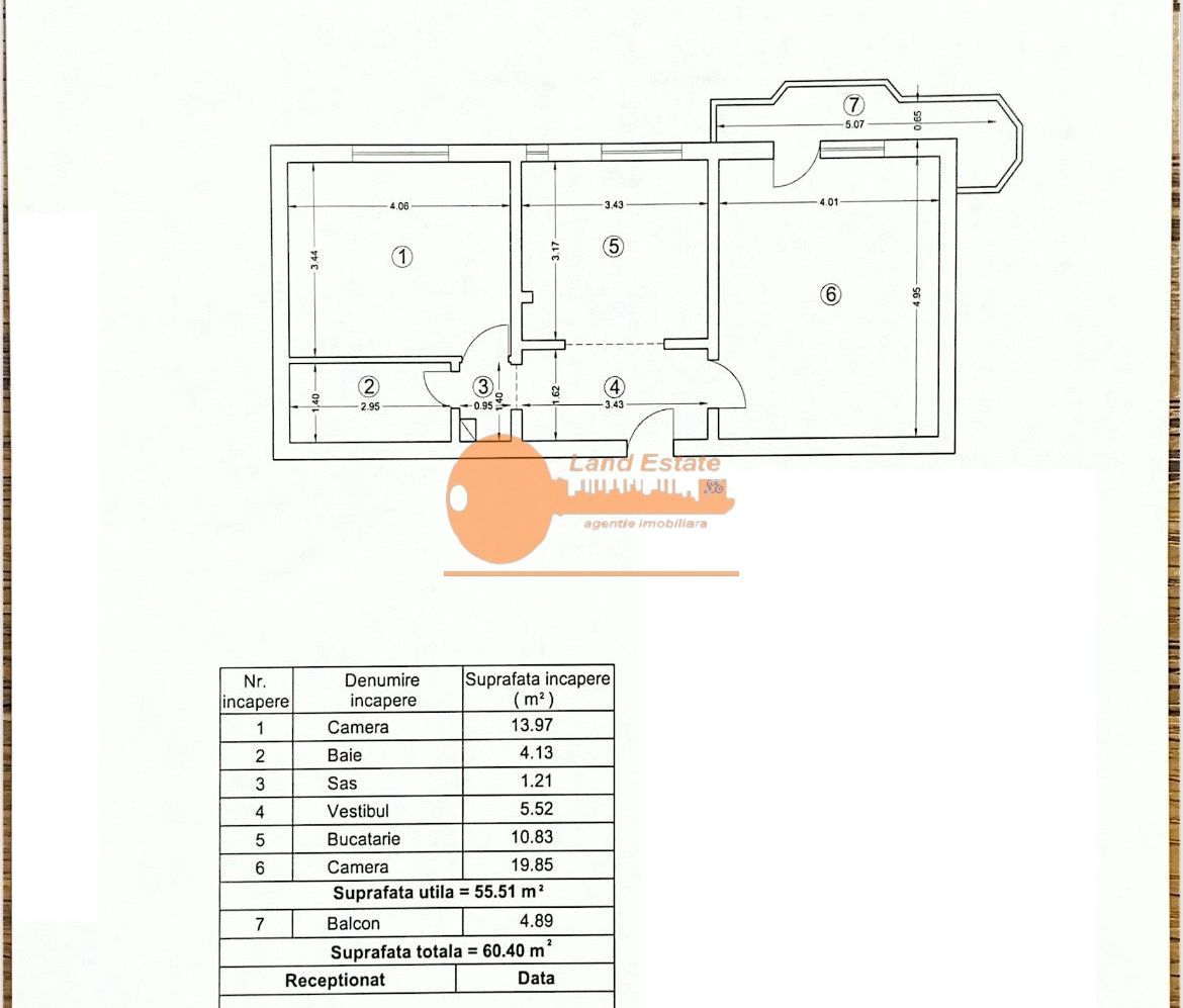 2 camere Nerva Traian-Timpuri Noi( centrala Termica-60mp ) - Poză 7