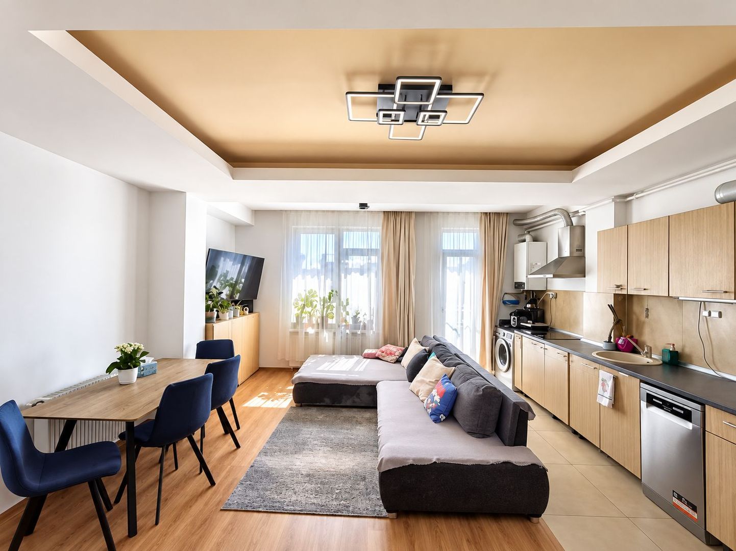 Brâncoveanu | 3 camere | 2 băi | Centrală proprie | Parcare privată | Bloc nou - Poză 1