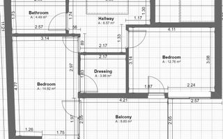 Dezvoltator, 4 camere, 106 mp utili, bloc boutique 7 apt Parc Circului - Poză 4