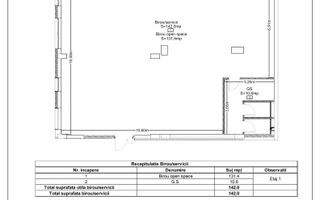 Spatiu comercial/birouri, 142 mp,194 mp cladire ultra moderna-Marasti - Schiță 17