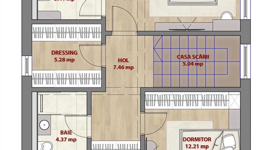 CASE INDIVIDUALE CLINCENI, RATE DEZVOLATOR,FINALIZARE AUGUST, COMIS 0% - Schiță 15