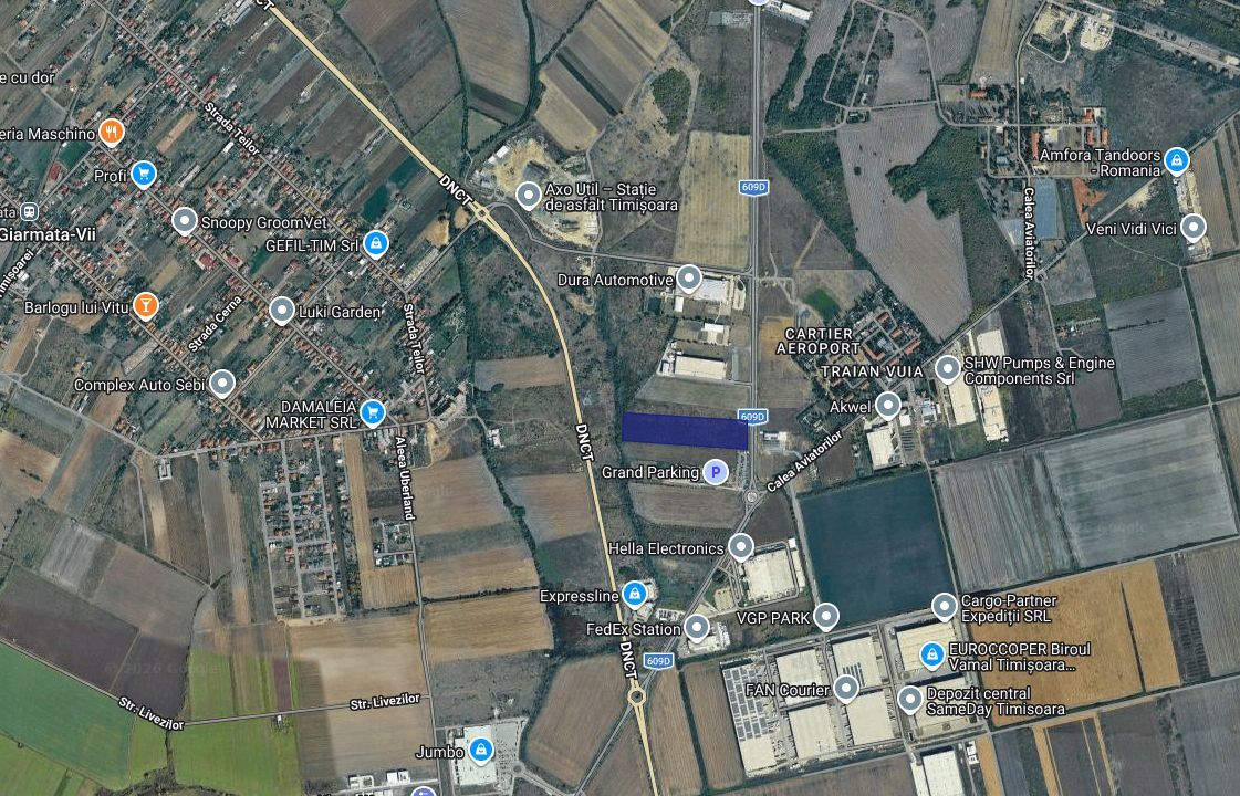 COMISION 0% | Teren intravilan | 17.668 mp | F.S. 53 m | Ghiroda - Poză 2