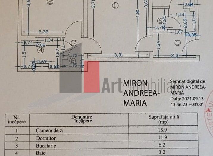 2 camere Drumul Taberei - Poză 9
