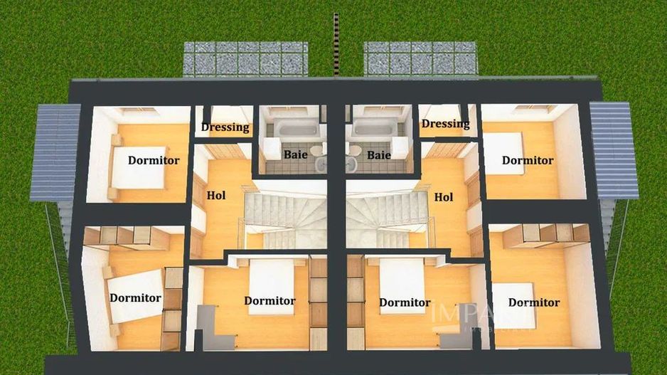 Duplex modern de vanzare in zona Auchan Iris! - Poză 12