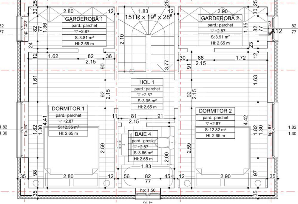 🏡 Case tip triplex de vânzare | 110 mp | Garaj | 126.000 € - Poză 7