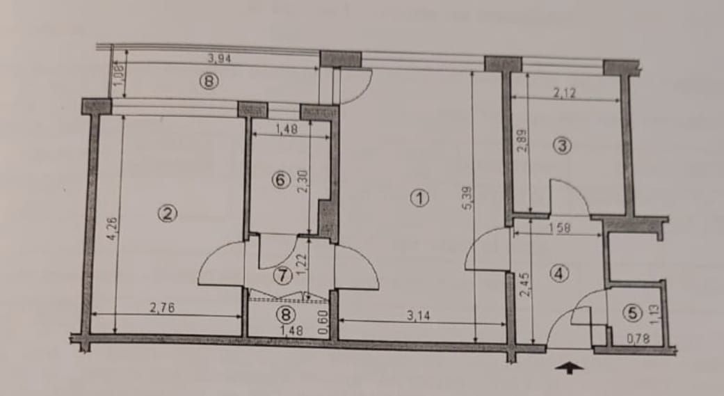 2 camere decomandat | Etaj 2/9 | Metrou Favorit - Poză 14