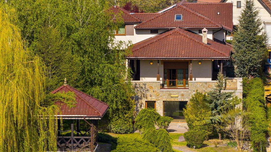 Arhitectura din Piatra si Lemn pe Malul Lacului Mogosoaia - Poză 1