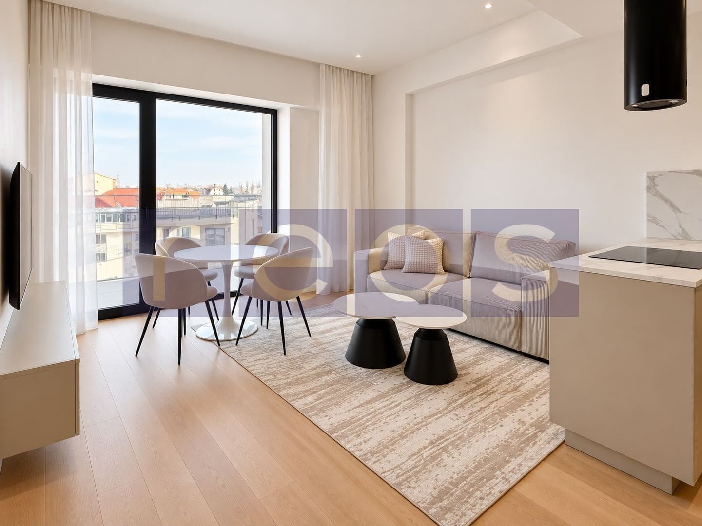 VANZARE APARTAMET PREMIUM 2 CAMERE | ONE VERDI | MOBILAT | 49 MP - Poză 1