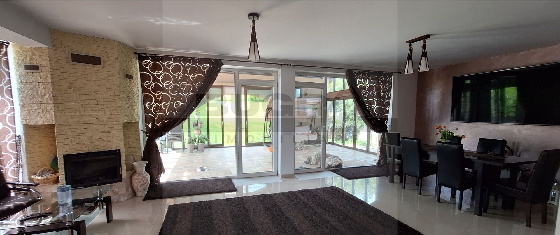 Vila noua - 2500 mp teren, finisata-mobilata, zona Odobesti - Poză 3