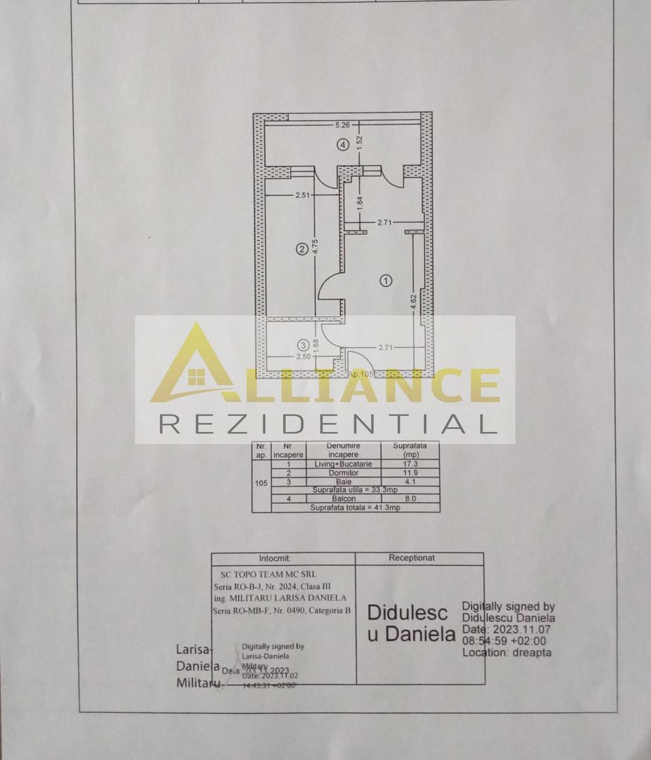 Apartament 2 camere | 41,8 mp | Metrou Berceni | 89.000 € - Poză 21
