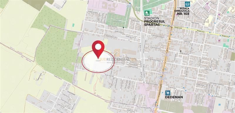 Teren intravilan 1.475 mp, deschidere 57 ml, N D Cocea sector 5 - Poză 2