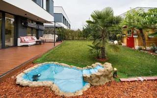 Vila pasiva (verde) lux 4 camere Complex Amber Gardens Tunari ICOM 0% - Poză 24