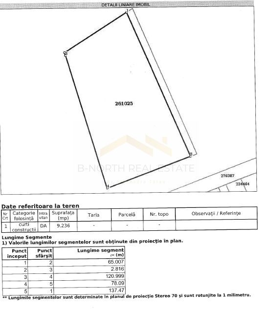 🏷️ Teren de vânzare / Inchiriere – Otopeni, Șos. Odăi – 8551 mp - Schiță 8
