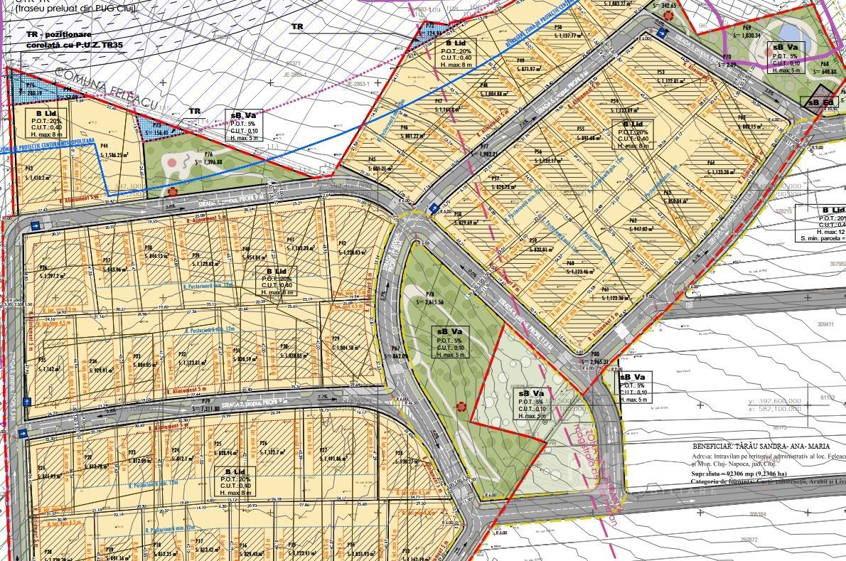 Teren 802 m2 Faget cu PUZ aprobat - Poză 5